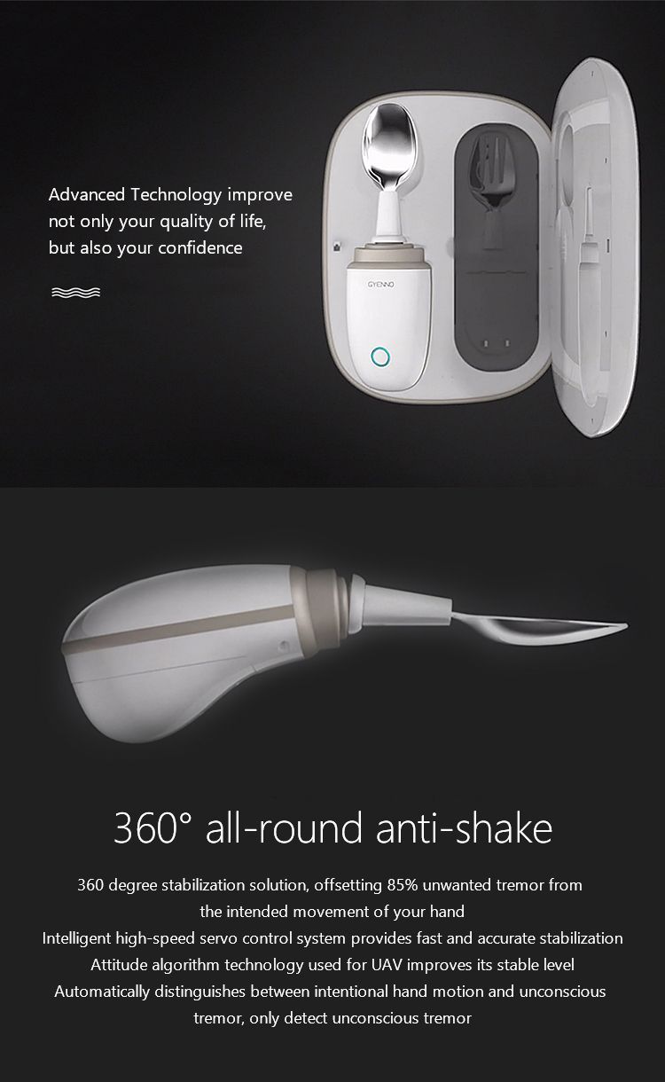 Gyenno Science GYENNO SPOON - Comfortable Safe Intelligent Control Anti-tremor To ...