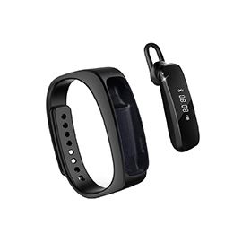 Newmine D2 Smart Wristband & Bluetooth Earphone 2 in 1 smart bracelet can be separate to bluetooth earphone