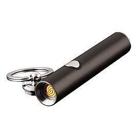 Topsense USB Charger Electric Lighter Rechargeable USB Lighter, USB Cigarette Lighter Portable Rechargeable (Black) 
