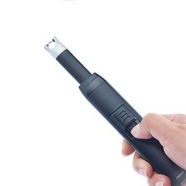 Oiikury Electronic Arc Lighter Oiikury USB Rechargeable Flameless Electric Lighter For Candles,Stoves,Grills,Camping and BBQ (Black)