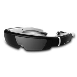 TOPSKY IVS-II 3D Video Glasses HD head mounted display ,3D private mobile theater,98