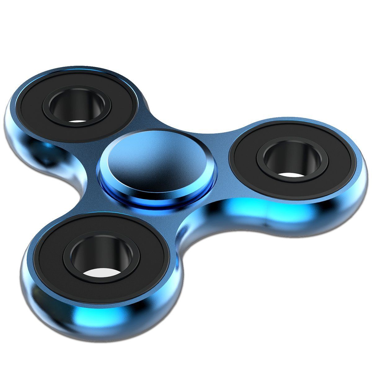 ATESSON Fidget Spinner Toy Ultra Durable Stainless Steel Bearing High Speed 1-5 Min Spins Precision Metal Material Hand spinner EDC ADHD Focus Anxiety Stress Relief Boredom Killing Time Toys