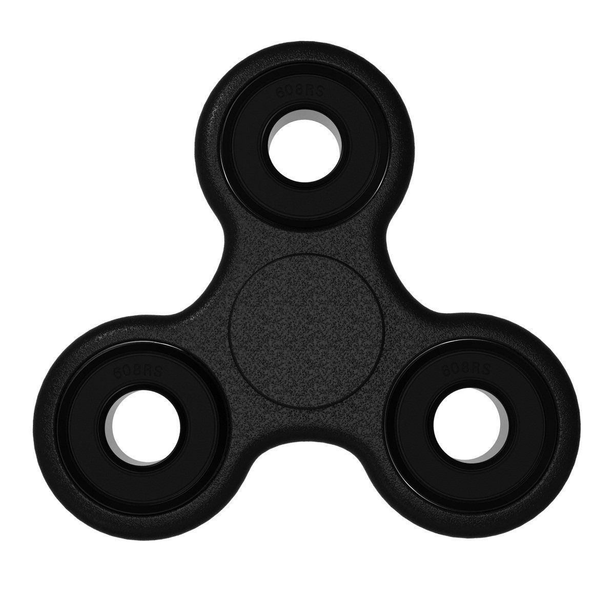 MerryXD Fidget Hand Spinner Toy Black Premium Bearing High Speed Perfect For ADD, ADHD, Anxiety, and Autism Adult Children