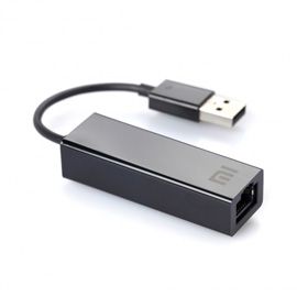 USB2.0 10M / 100M RJ45 Ethernet Adapter (Black) 