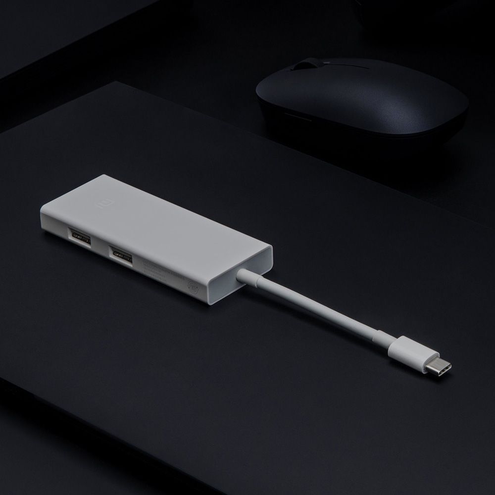  USB-C To Mini Display Port Multi-Function Adapter (White)