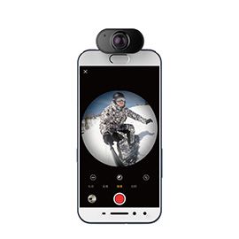 Camdora Smart 360 Degree Panoramic Camera 1080P HD view, Video Record and Live Streaming Camera for Android