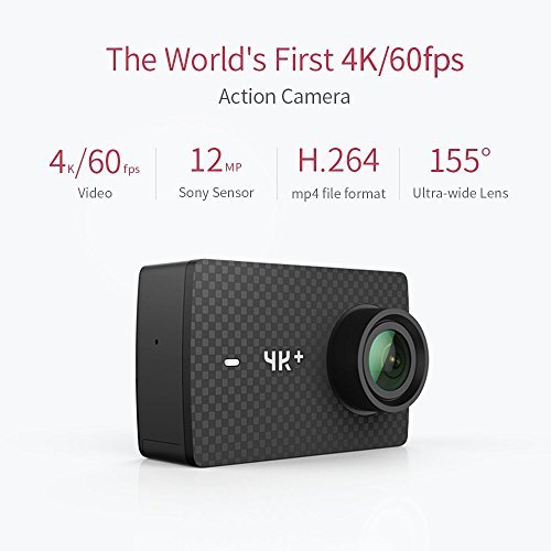 YI 4K+ Action Camera with Waterproof Case