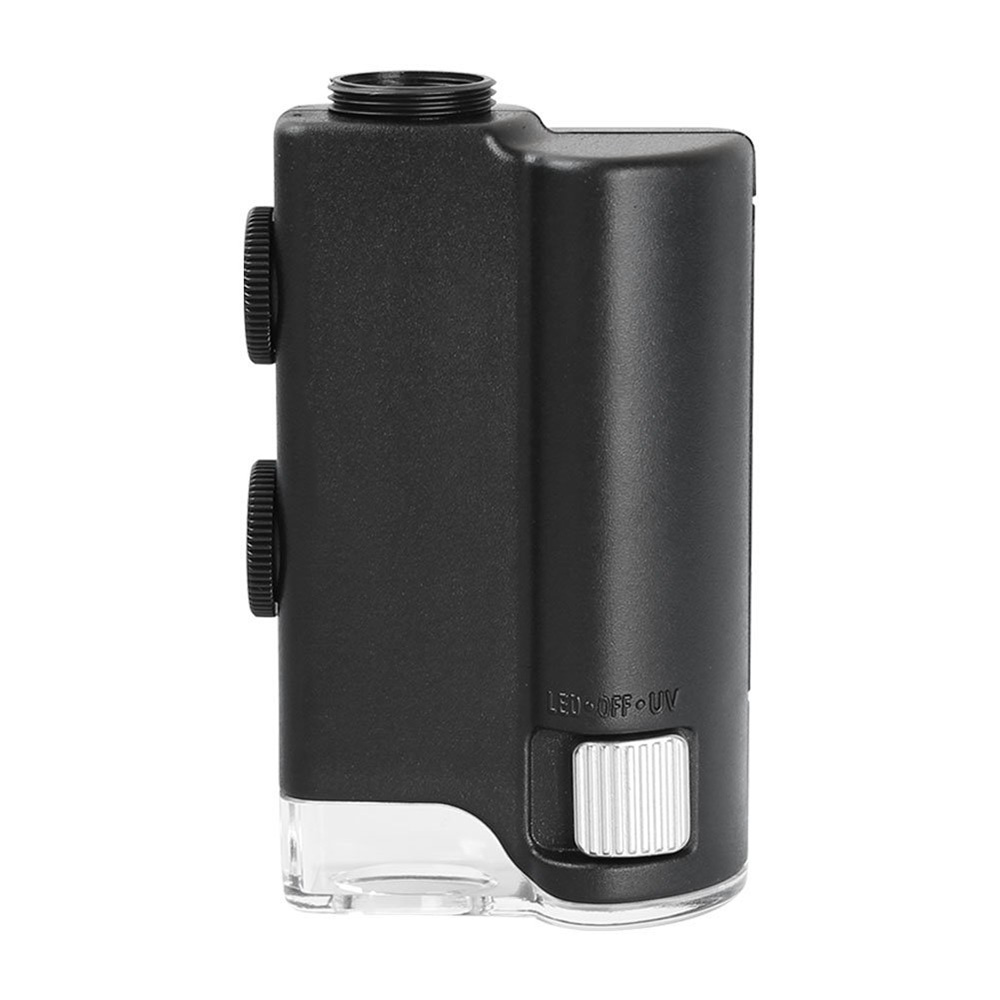 Mini 60-100X Clip-On Microscope Cellphone Magnifier
