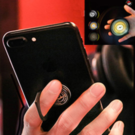 EMIE XMONSTER Phone Ring Holder Spinner 360°Rotation Finger Spinner Finger Ring Stand Holder with Great Finger Grip for iPhone 7/ 7Plus 6/ 6s Plus