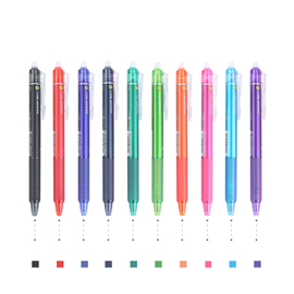 Pilot FriXion Ball Colors Retractable Erasable Gel Ink Pen 10 Assorted Colors, 0.5mm, 5-Pack/10-Pack