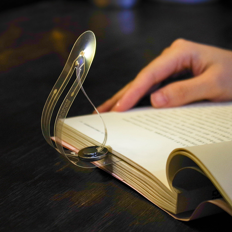 JANPIM Cool Bookmark Clip On Book Light