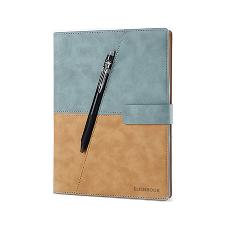 Elfin Book X Leather Cover Reusable Notebook
