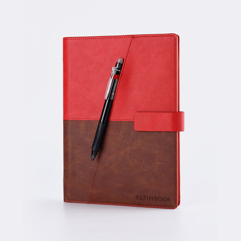 Elfin Book X Leather Cover Reusable Notebook