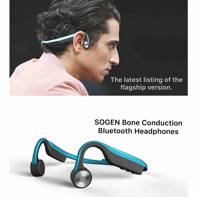 BONE CONDUCTION WIRELESS Bluetooth Headphones
