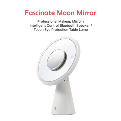 Fascinate BLUETOOTH AUDIO LED Makeup Mirror Table Lamp