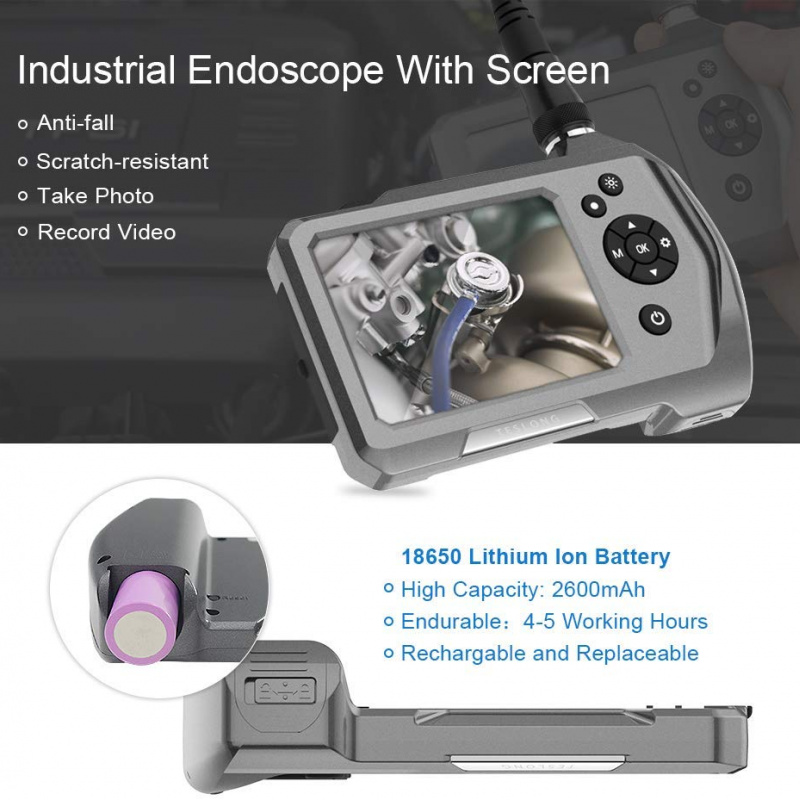 Teslong NTS450A Industrial Flexible Endoscope