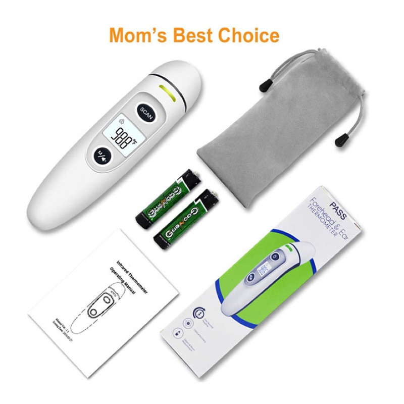 Infrared Forehead and Ear Thermometer