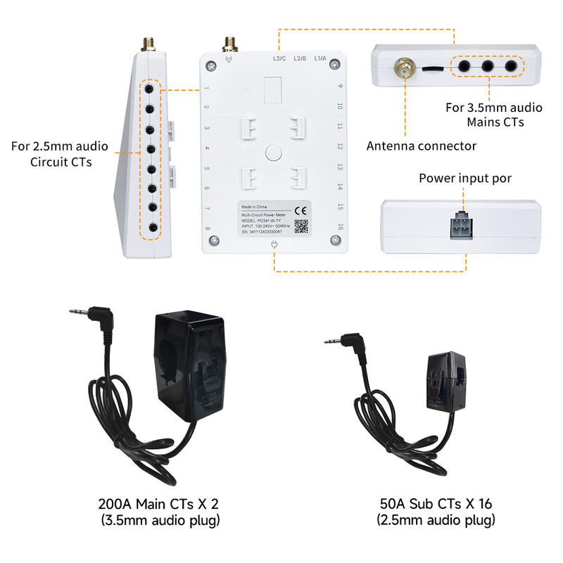 Grus WattPanel-2X Smart Split-Phase Energy Monitor