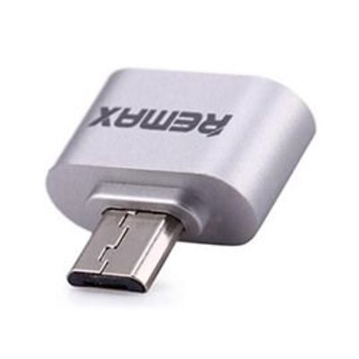 Micro USB to USB 2.0 OTG Adapter (Silver)